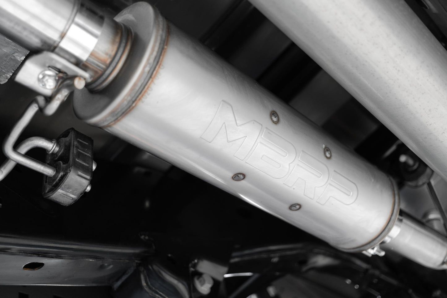 21-Up Ford F-150 Aluminized Steel 3 Inch Cat-Back Single Side Exhaust System MBRP-3