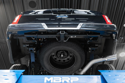 21-Up Ford F-150 Aluminized Steel 3 Inch Cat-Back Single Side Exhaust System MBRP-4