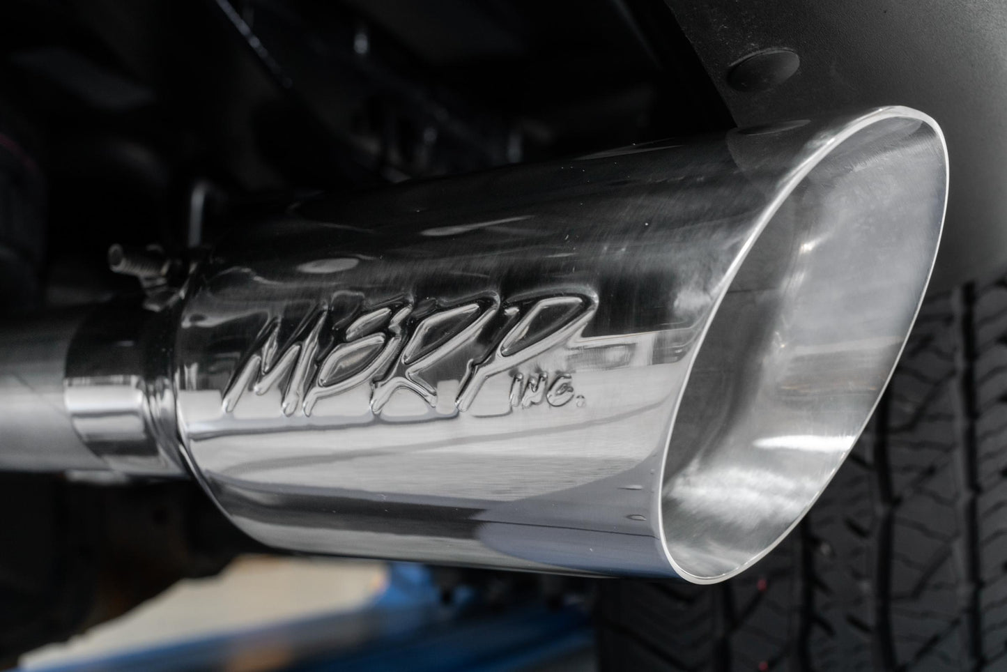 21-Up Ford F-150 T409 Stainless Steel 3 Inch Cat-Back 2.5 Inch Dual Split Side Exhaust System MBRP-5