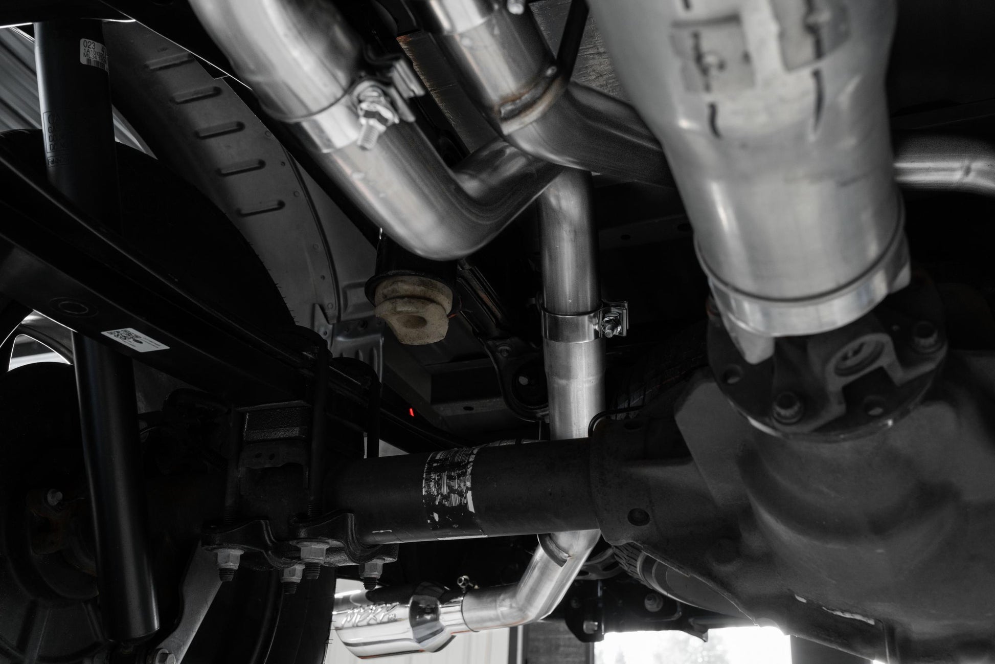 21-Up Ford F-150 T409 Stainless Steel 3 Inch Cat-Back 2.5 Inch Dual Split Side Exhaust System MBRP-6