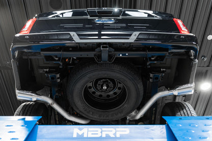 21-Up Ford F-150 T409 Stainless Steel 3 Inch Cat-Back 2.5 Inch Dual Split Side Exhaust System MBRP-7