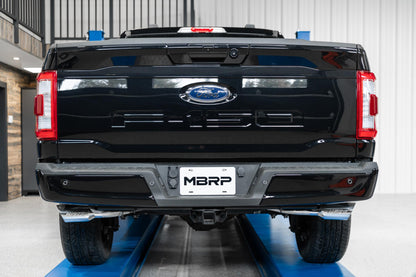 21-Up Ford F-150 T409 Stainless Steel 3 Inch Cat-Back 2.5 Inch Dual Split Side Exhaust System MBRP-8