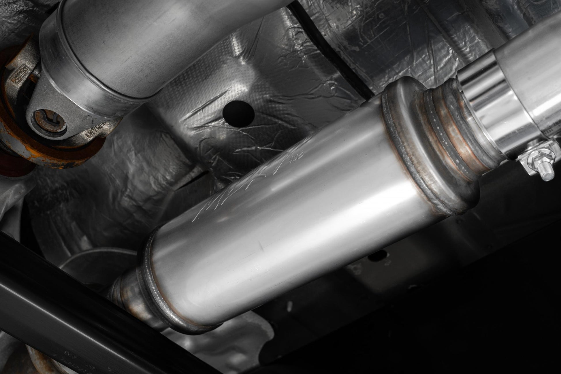 21-Up Ford F-150 Aluminized Steel 3 Inch Cat-Back 2.5 Inch Dual Split Rear Exhaust System MBRP-4
