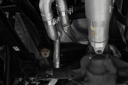 21-Up Ford F-150 Aluminized Steel 3 Inch Cat-Back 2.5 Inch Dual Split Rear Exhaust System MBRP-5