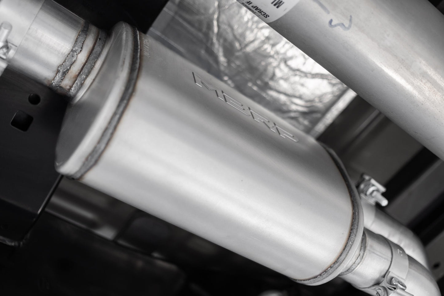 3 inch Cat-Back 2.5 inch Dual Pre-Axle (Race Profile) 21-Up F-150 T304 Stainless Steel MBRP-4