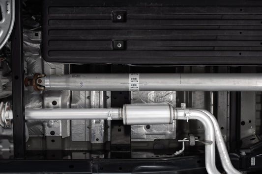 Aluminized Steel 3 inch Cat-Back 2.5 inch Dual Pre-Axle (Race Profile) 21-Up F-150 MBRP-1