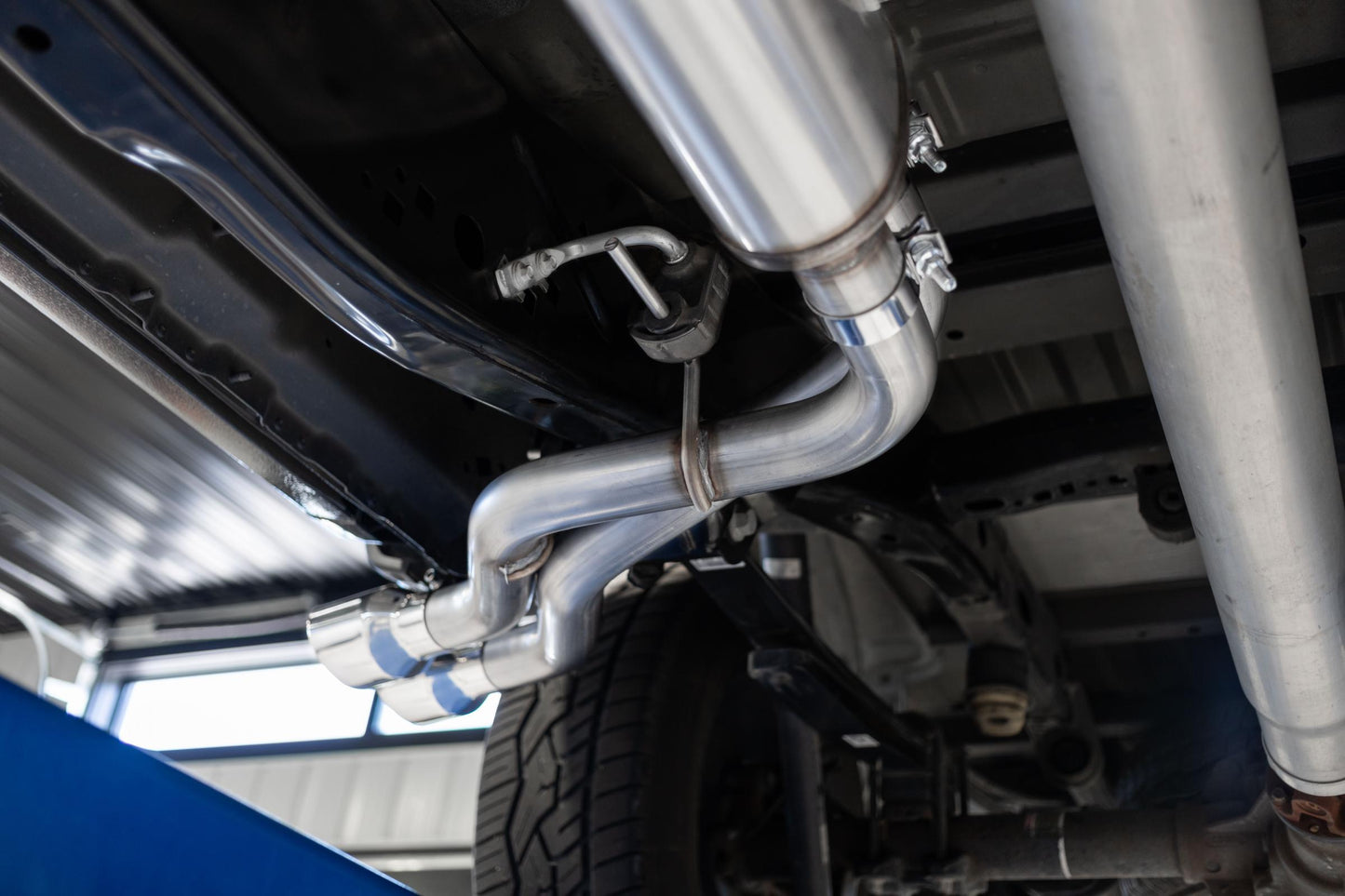 3 inch Cat-Back 2.5 inch Dual Pre-Axle (Street Profile) 21-UP F-150 Black Coated MBRP-8