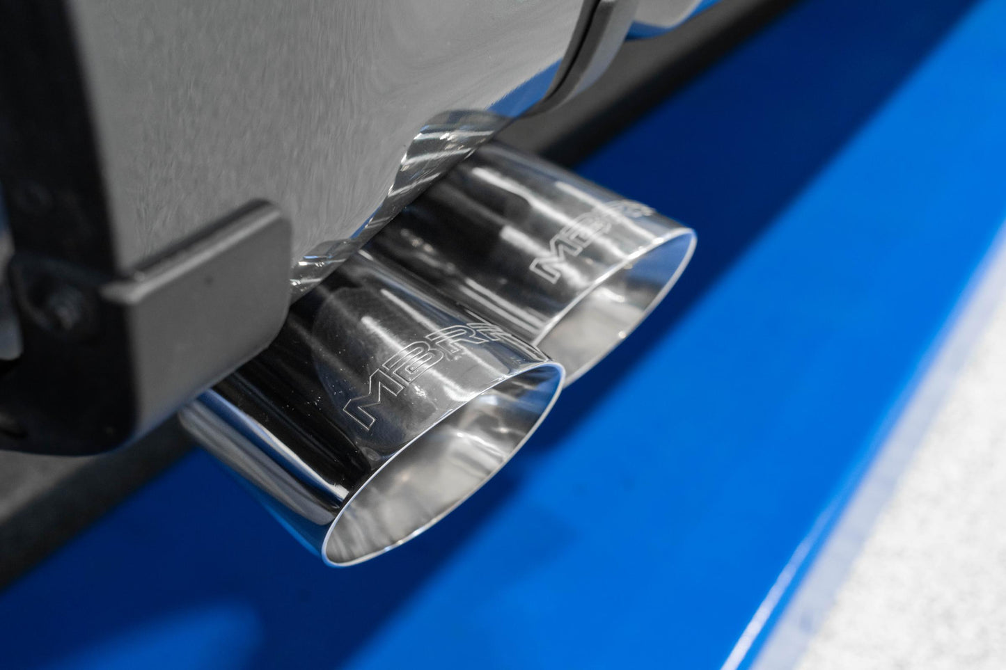 3 inch Cat-Back 2.5 inch Dual Pre-Axle (Street Profile) 21-UP F-150 Black Coated MBRP-10