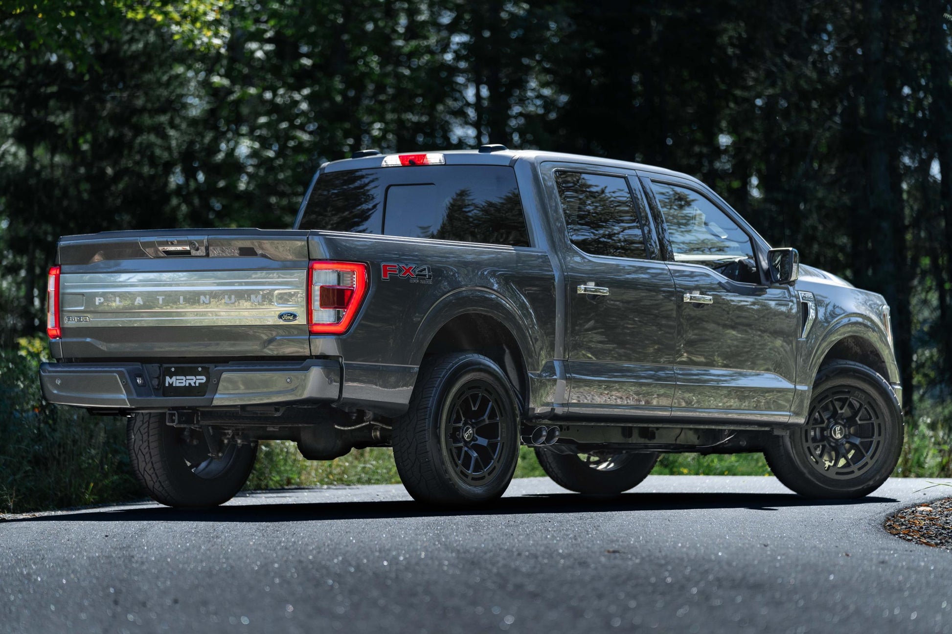 3 inch Cat-Back 2.5 inch Dual Pre-Axle (Street Profile) 21-UP F-150 Black Coated MBRP-12