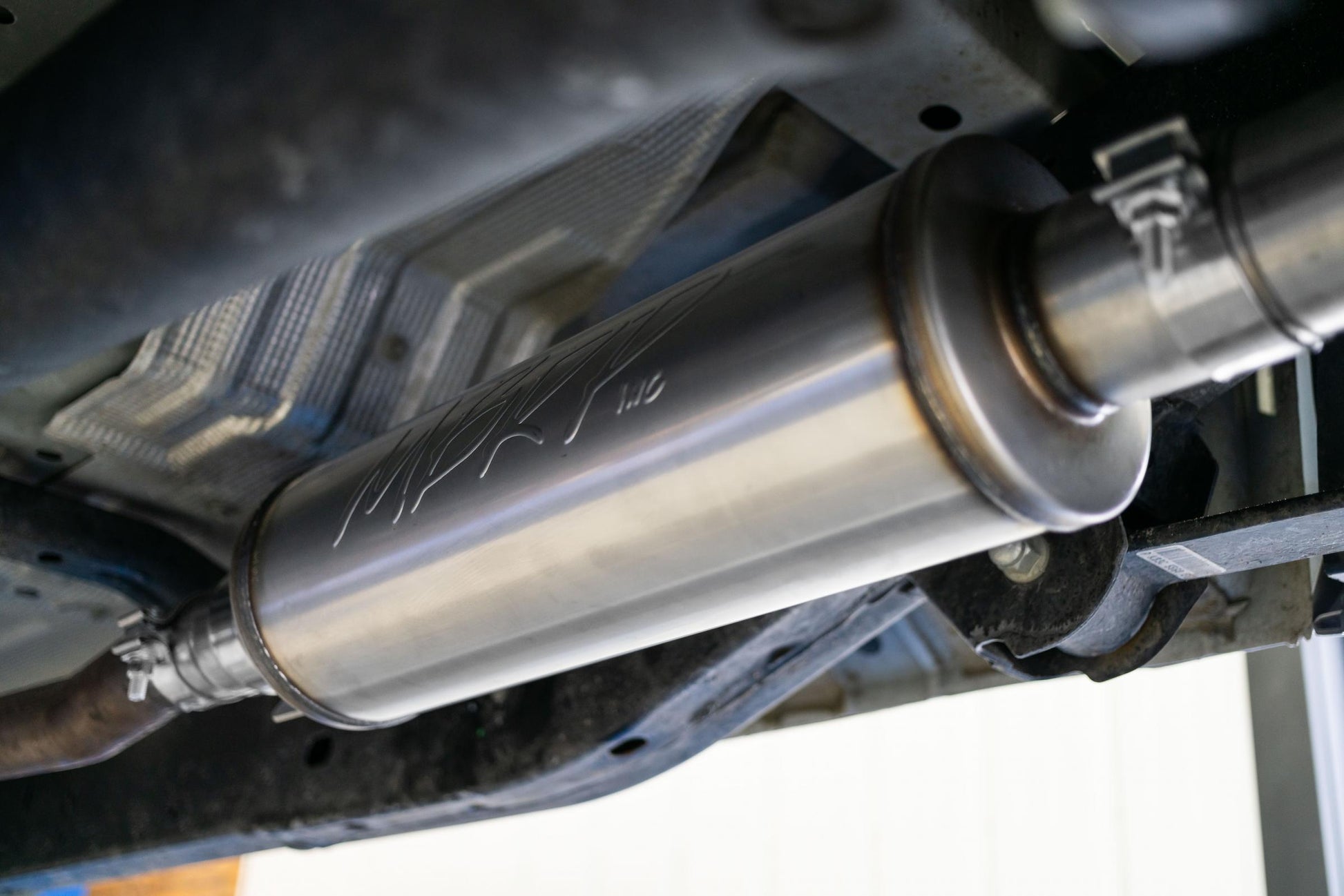 Ford 3 Inch Cat Back Exhaust System Dual Split Rear For 19-20 Ford Ranger Ecoboost 2.3L MBRP-36
