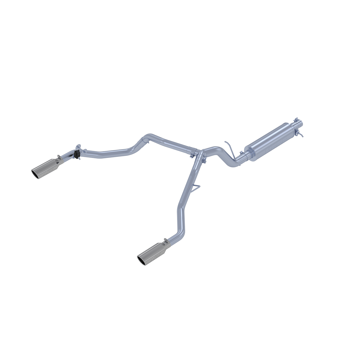 Ford 3 Inch Cat Back Exhaust System Dual Split Rear For 19-20 Ford Ranger Ecoboost 2.3L MBRP-13