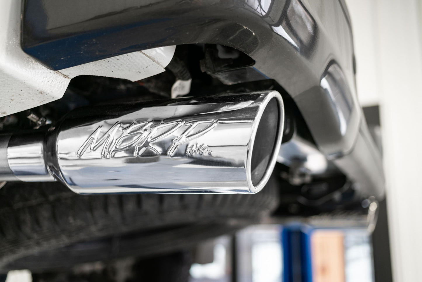 Ford 3 Inch Cat Back Exhaust System Dual Split Rear For 19-20 Ford Ranger Ecoboost 2.3L MBRP-14