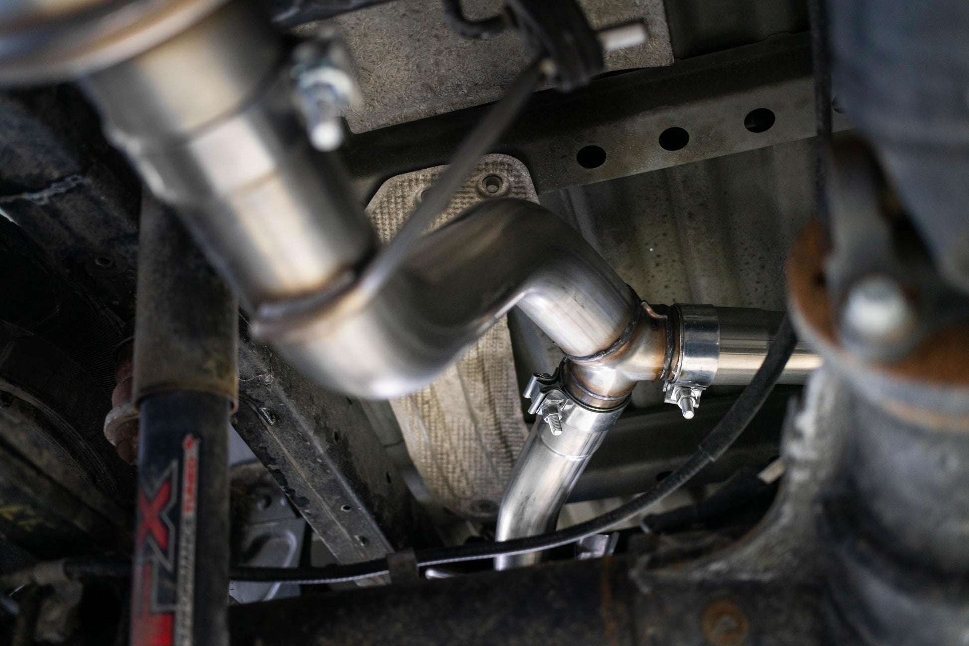 Ford 3 Inch Cat Back Exhaust System Dual Split Rear For 19-20 Ford Ranger Ecoboost 2.3L MBRP-20