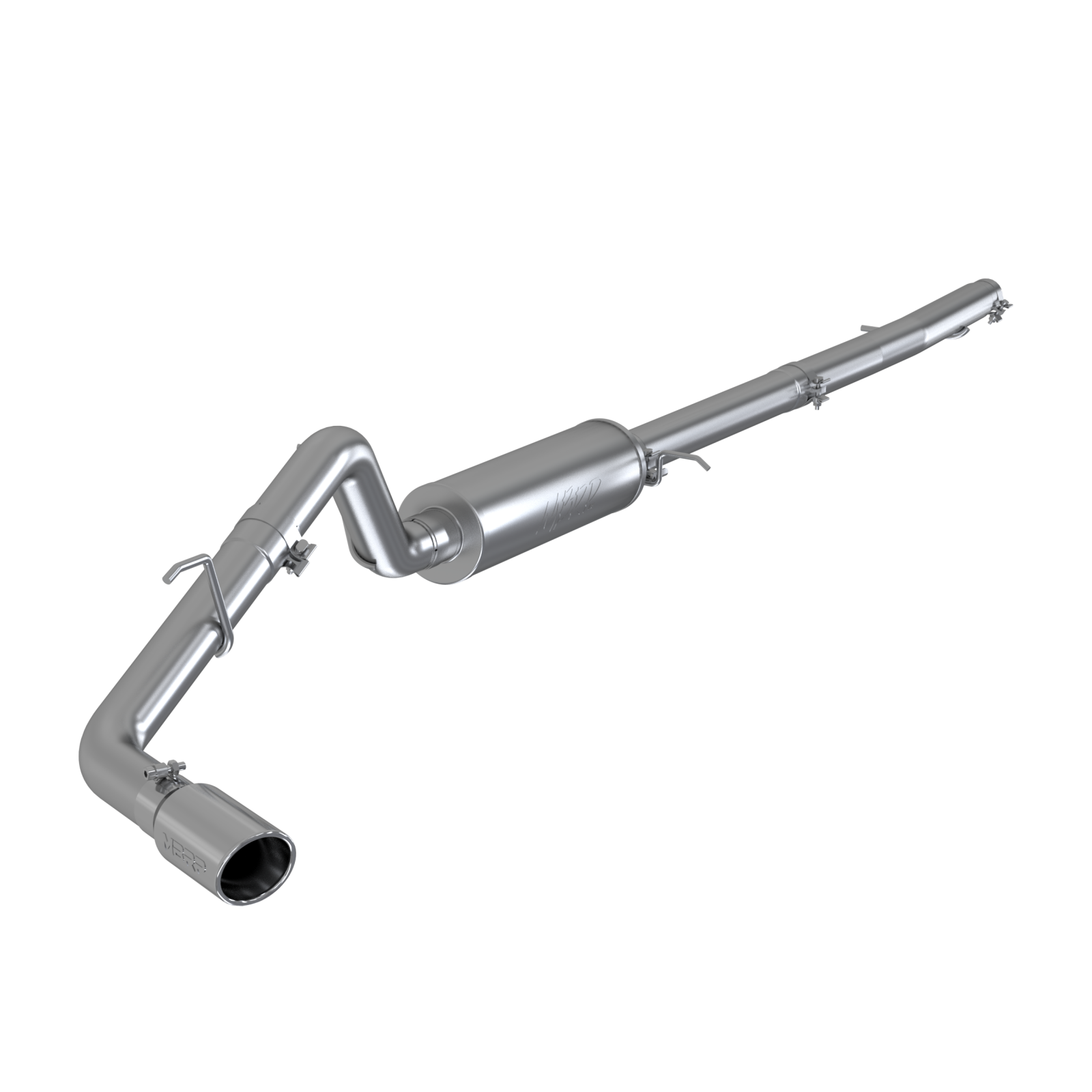 3 Inch Cat Back Exhaust System Single Side Exit Aluminized Steel For 19-23 Ford Ranger EcoBoost 2.3L MBRP