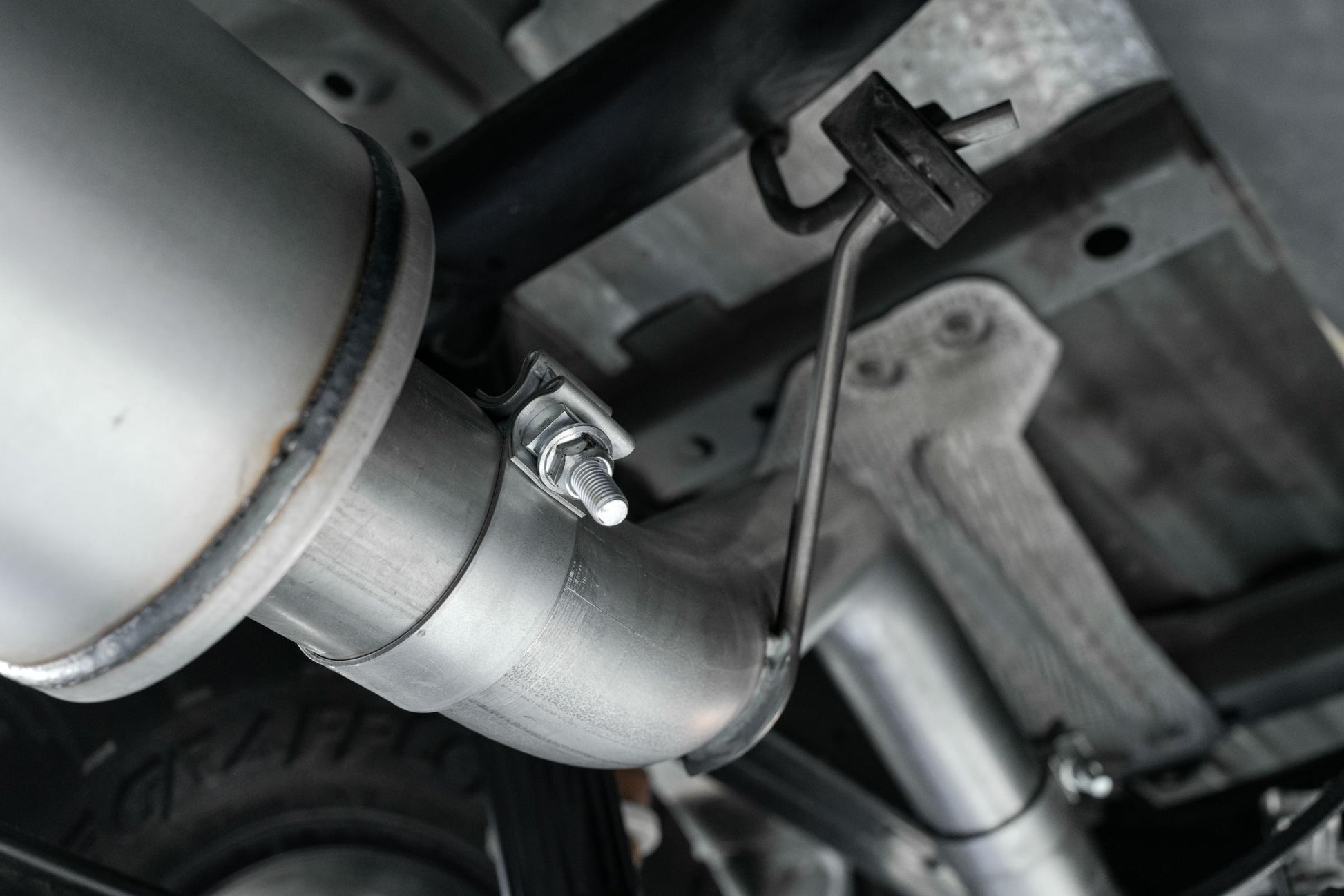 3 Inch Cat Back Exhaust System Single Side Exit Aluminized Steel For 19-23 Ford Ranger EcoBoost 2.3L MBRP-2