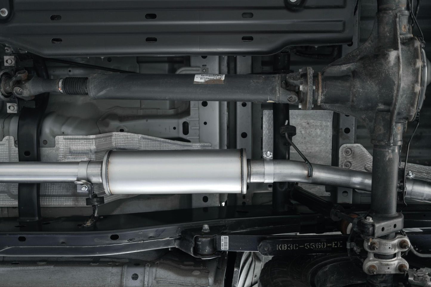 3 Inch Cat Back Exhaust System Single Side Exit Aluminized Steel For 19-23 Ford Ranger EcoBoost 2.3L MBRP-3