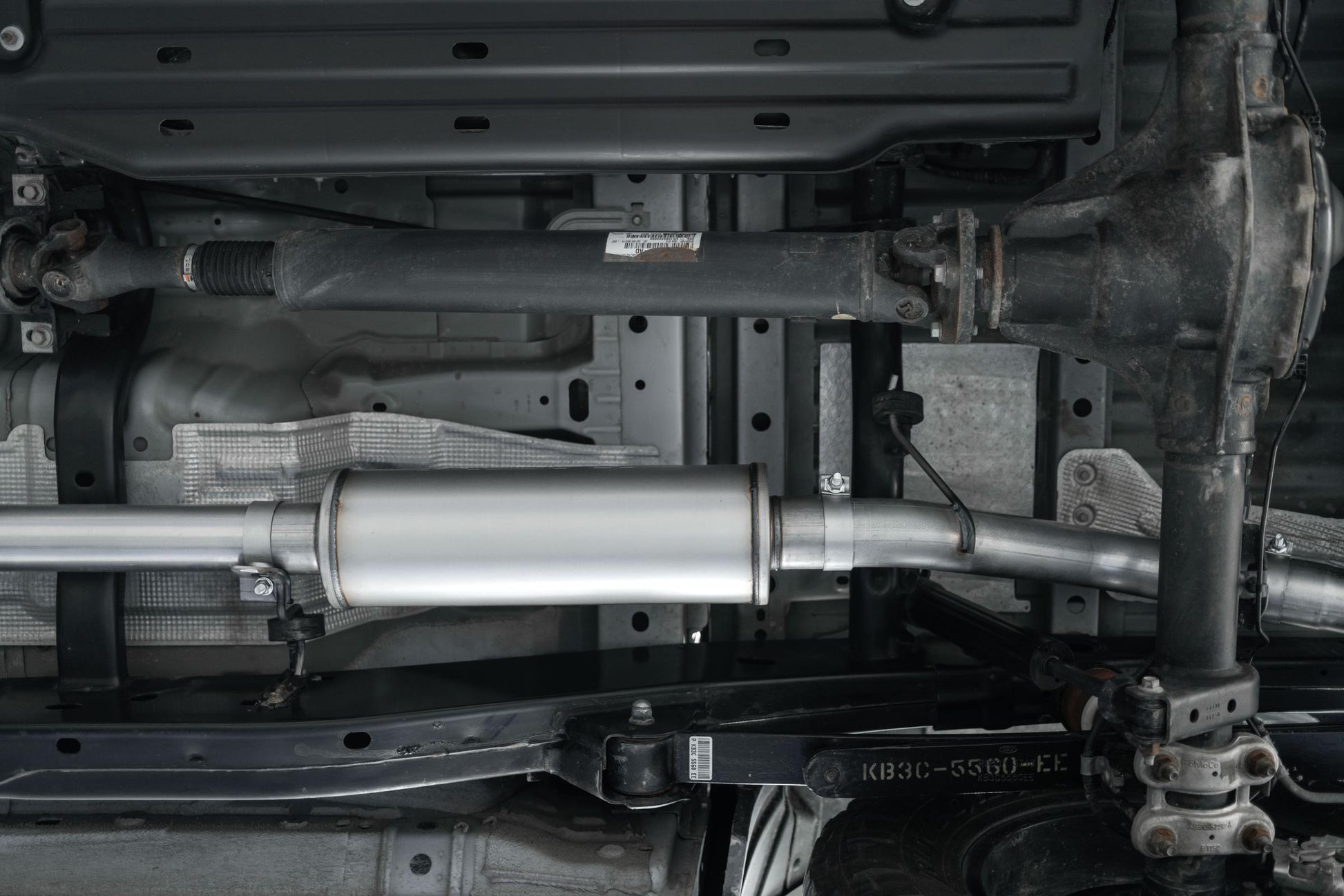 3 Inch Cat Back Exhaust System Single Side Exit Aluminized Steel For 19-23 Ford Ranger EcoBoost 2.3L MBRP-3