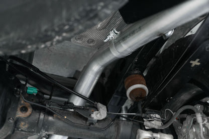 3 Inch Cat Back Exhaust System Single Side Exit Aluminized Steel For 19-23 Ford Ranger EcoBoost 2.3L MBRP-4