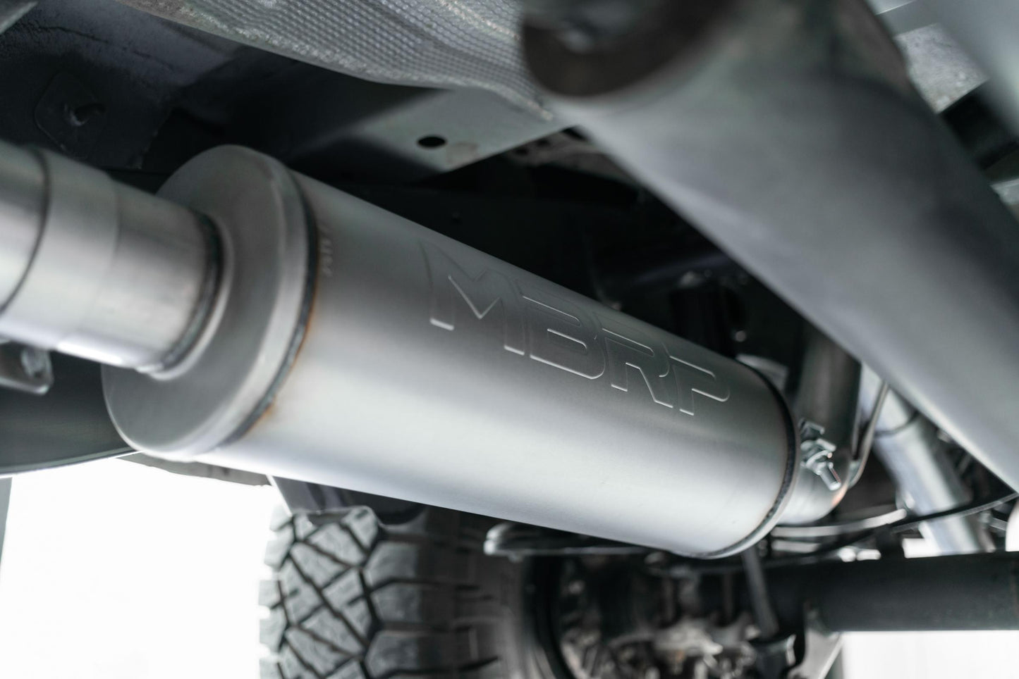 3 Inch Cat Back Exhaust System Single Side Exit Aluminized Steel For 19-23 Ford Ranger EcoBoost 2.3L MBRP-5