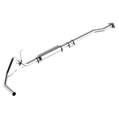 3 Inch Cat Back Exhaust System Single Side Exit Aluminized Steel For 11-14 Ford F-150 EcoBoost MBRP