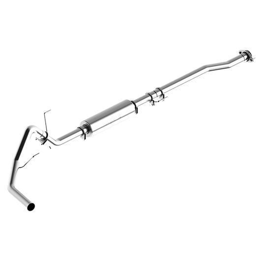 3 Inch Cat Back Exhaust System Single Side Exit Aluminized Steel For 11-14 Ford F-150 EcoBoost MBRP