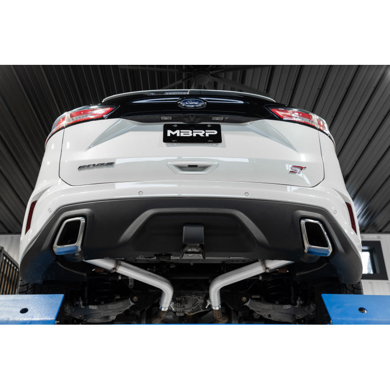 19-24 Ford Edge ST 2.0L EcoBoost V6 T304 Stainless Steel 2.5 Inch Axle-Back Dual Rear Exit MBRP-1