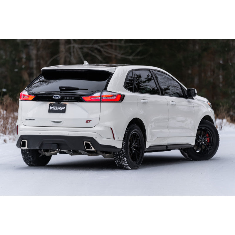 19-24 Ford Edge ST 2.0L EcoBoost V6 T304 Stainless Steel 2.5 Inch Axle-Back Dual Rear Exit MBRP-2
