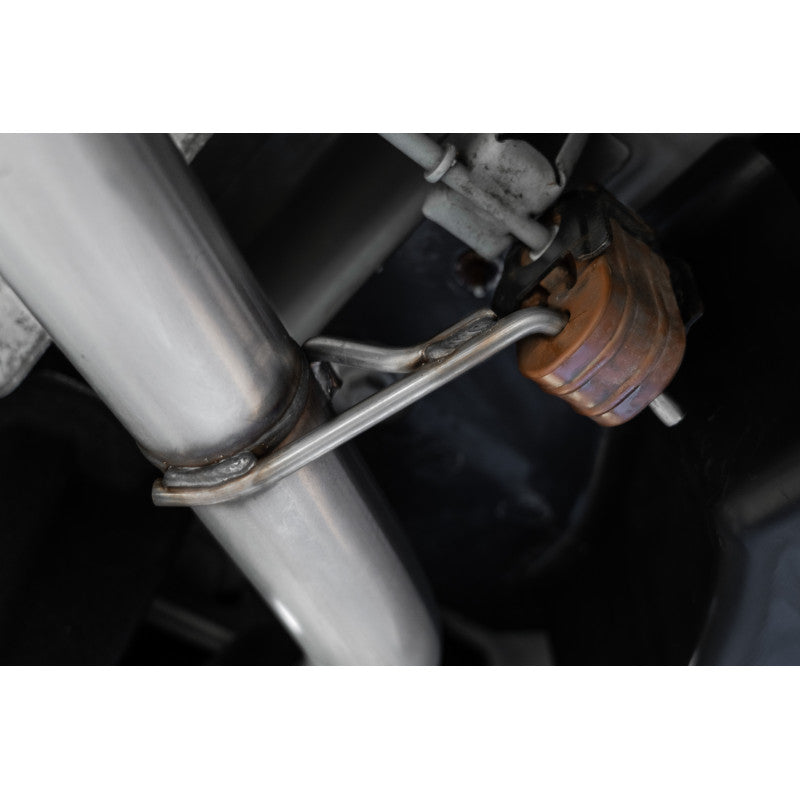 19-24 Ford Edge ST 2.0L EcoBoost V6 T304 Stainless Steel 2.5 Inch Axle-Back Dual Rear Exit MBRP-3