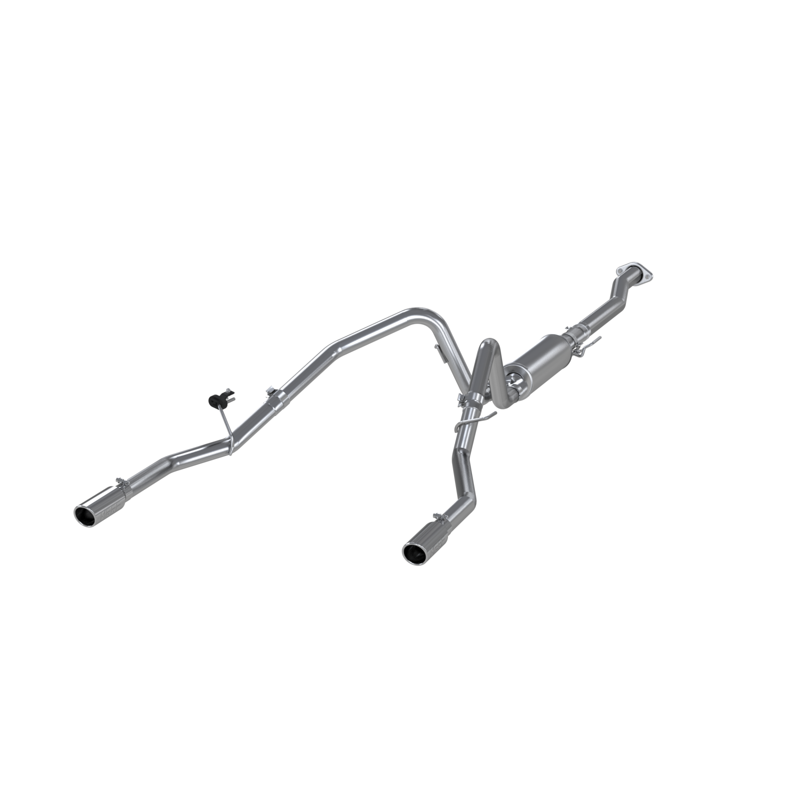 2.5 Inch Cat Back Exhaust System Dual Rear Exit For 11-14 Ford F-150 V6 EcoBoost MBRP-1