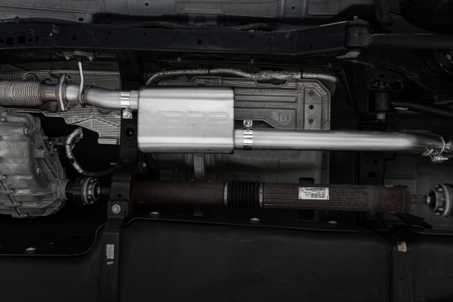 21-Up Ford Bronco 2.3L/2.7L EcoBoost 2/4-Door Aluminized Steel 3 Inch Cat-Back Dual Split Rear MBRP-1