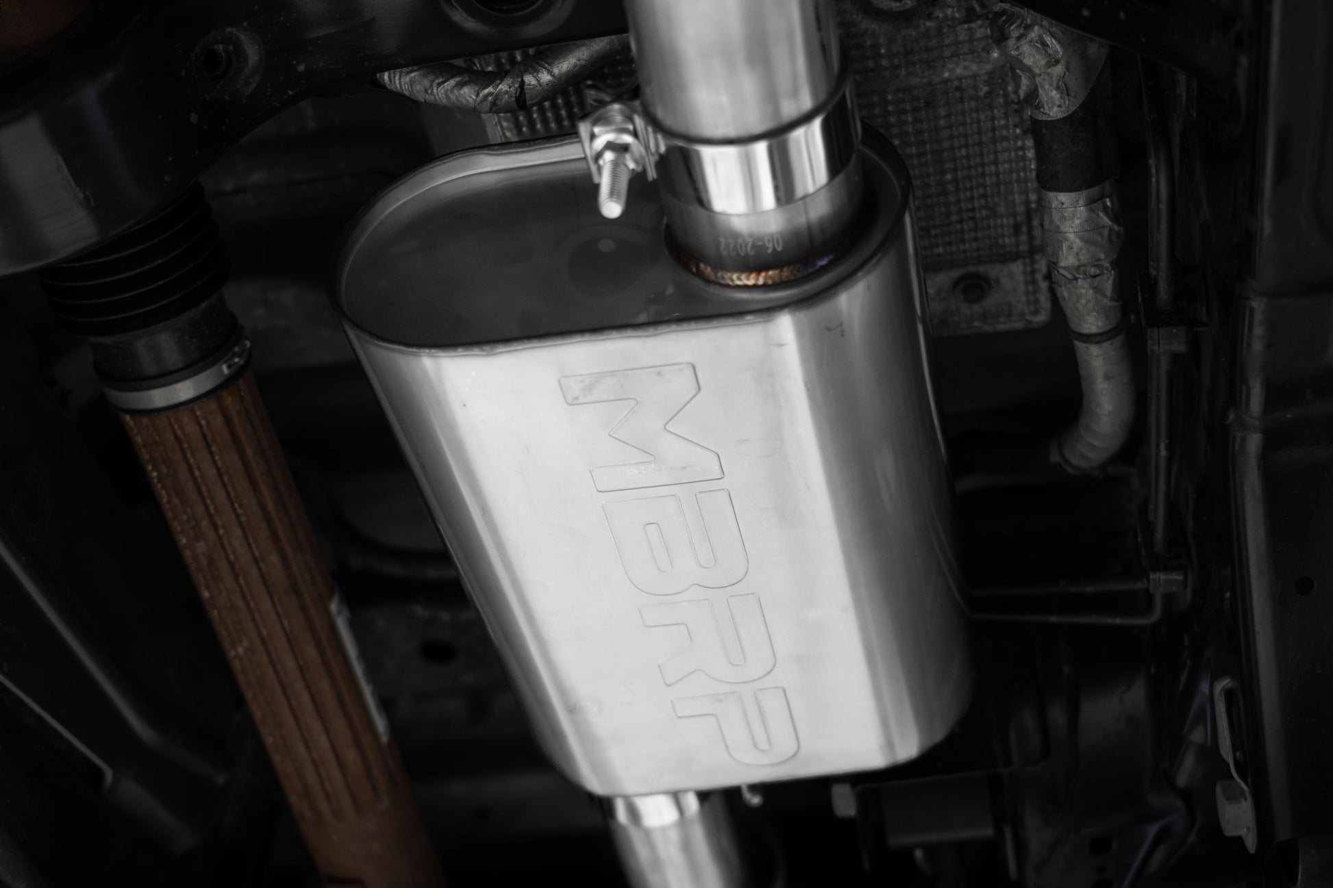 2021-Up Ford Bronco 2.3L/2.7L T304 Stainless Steel 3 Inch Cat-Back Single High Clearance Rear Exit Touring Armor Pro MBRP-2