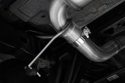2021-Up Ford Bronco 2.3L/2.7L T304 Stainless Steel 3 Inch Cat-Back Single High Clearance Rear Exit Touring Armor Pro MBRP-6