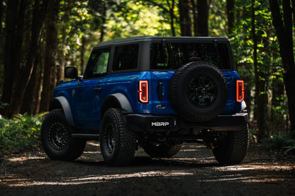 2021-Up Ford Bronco 2.3L/2.7L T304 Stainless Steel 3 Inch Cat-Back Single High Clearance Rear Exit Touring Armor Pro MBRP-10