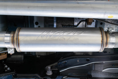 Ford 4 Inch Exhaust Resonator Back Single Side For 17-20 Ford F250/F350 MBRP-3