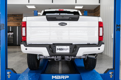 Ford 4 Inch Exhaust Resonator Back Single Side For 17-20 Ford F250/F350 MBRP-10