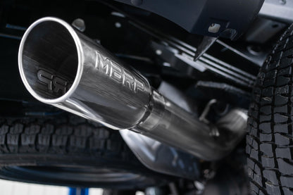 Ford 4 Inch Exhaust Resonator Back Single Side For 17-20 Ford F250/F350 MBRP-39