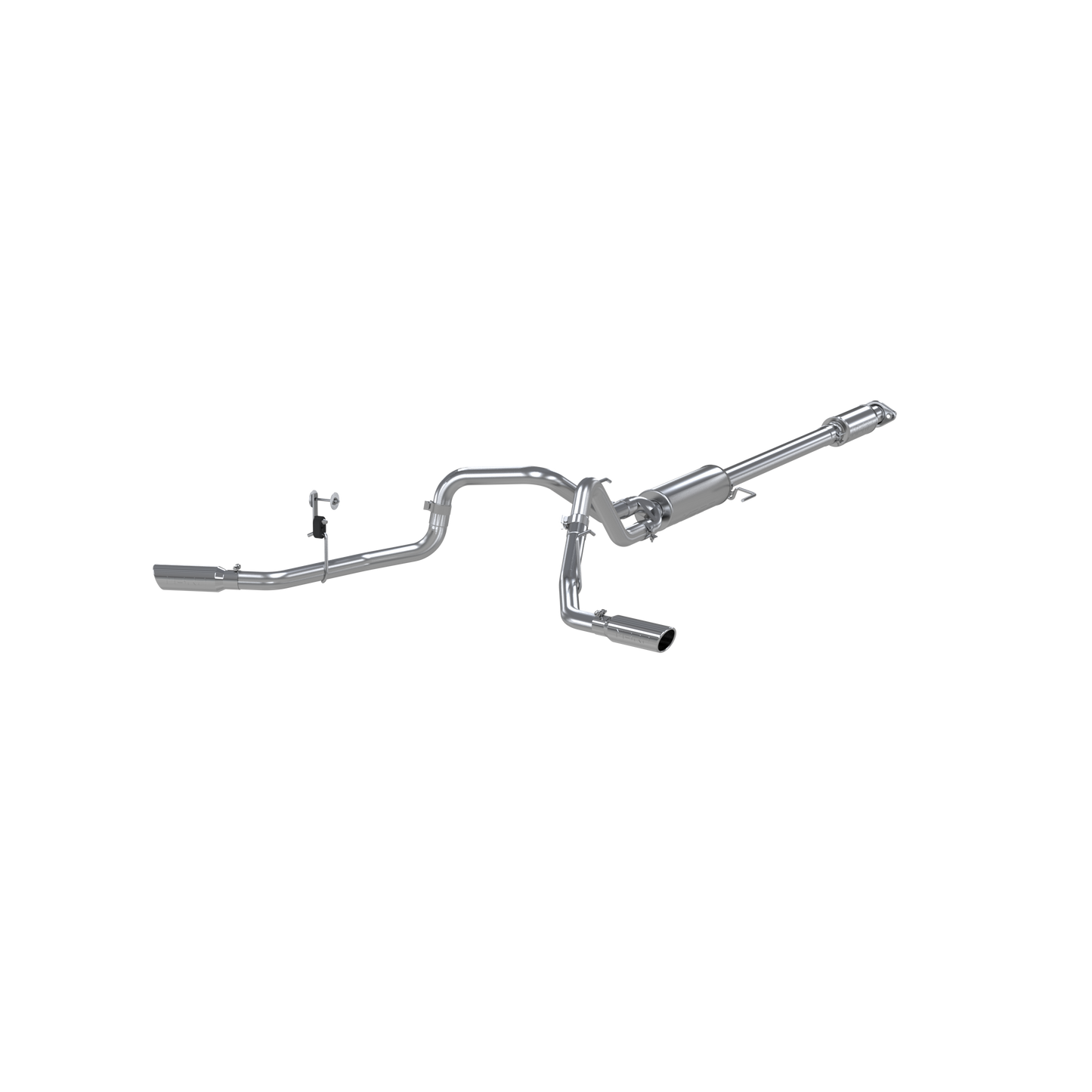 2.5 Inch Cat Back Exhaust System Dual Side Exit For 15-20 Ford F-150 5.0L MBRP