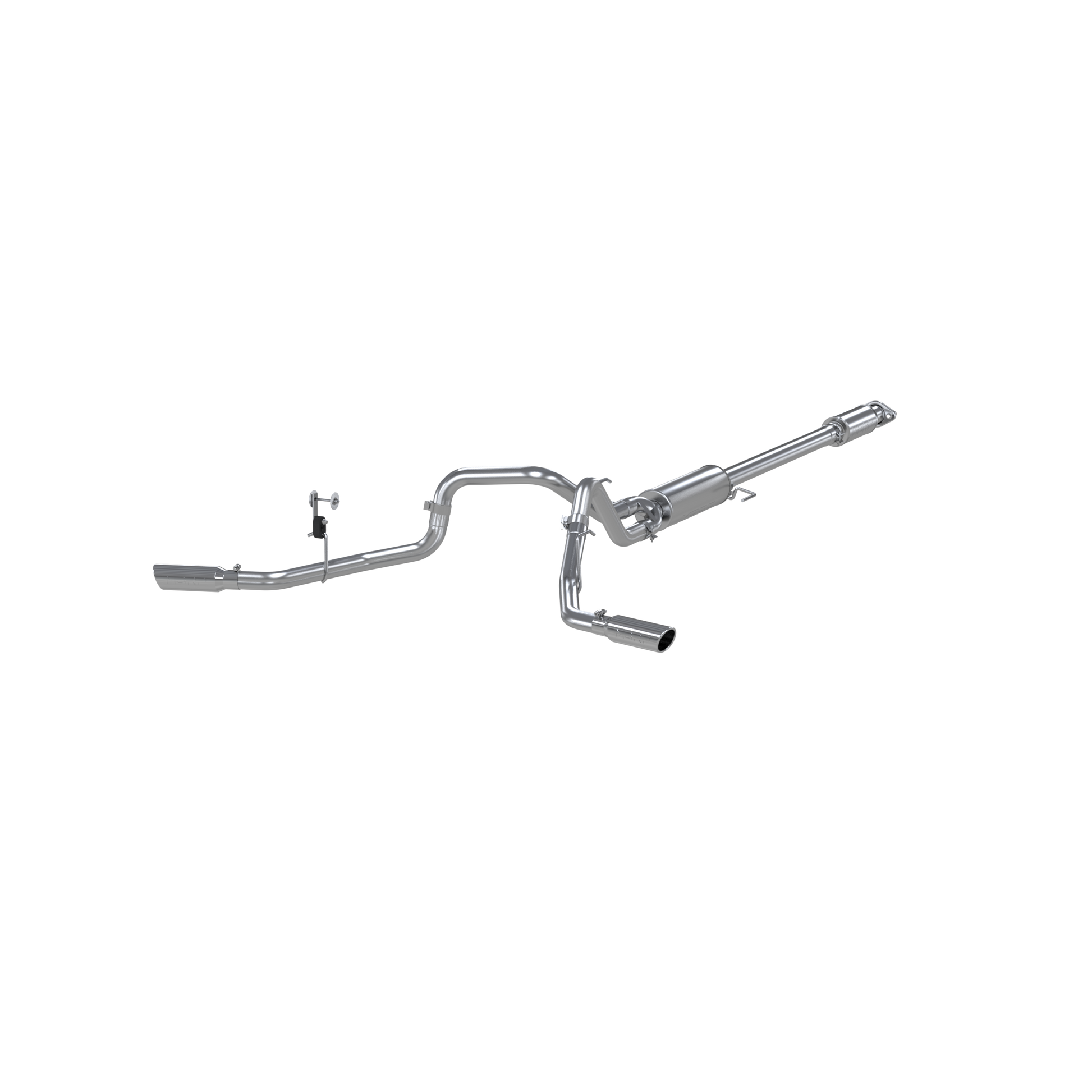 2.5 Inch Cat Back Exhaust System Dual Side Exit For 15-20 Ford F-150 5.0L MBRP