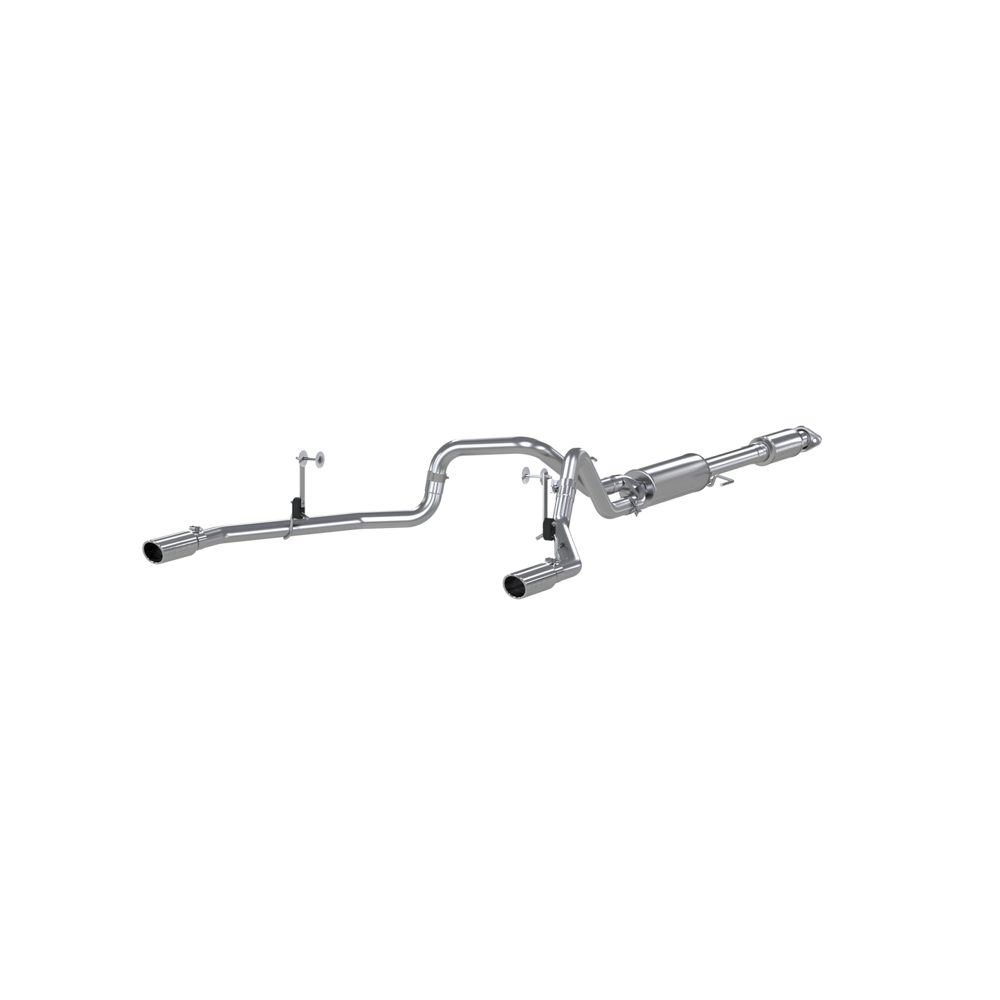 2.5 Inch Cat Back Exhaust System Dual Rear Exit For 15-20 Ford F-150 5.0L MBRP-1