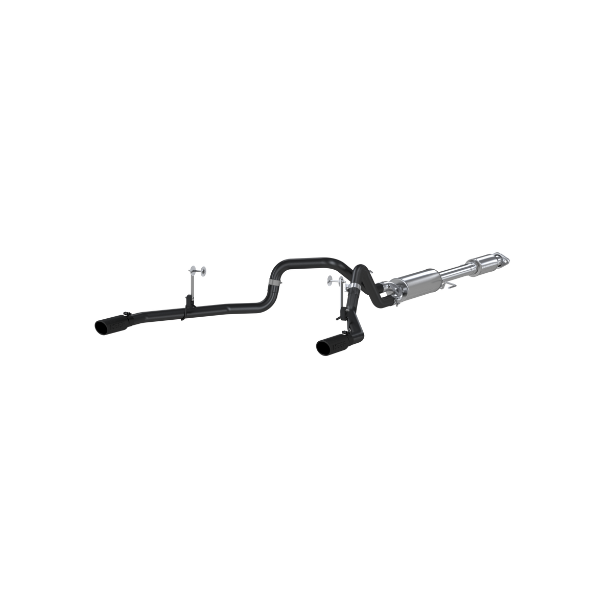2.5 Inch Cat Back Exhaust System Dual Rear Exit For 15-20 Ford F-150 5.0L MBRP-2