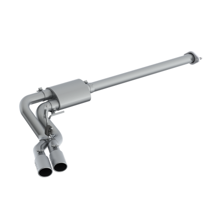3 Inch Cat Back Exhaust System For 15-20 Ford F-150 Single Side Dual Aluminized Steel MBRP-3