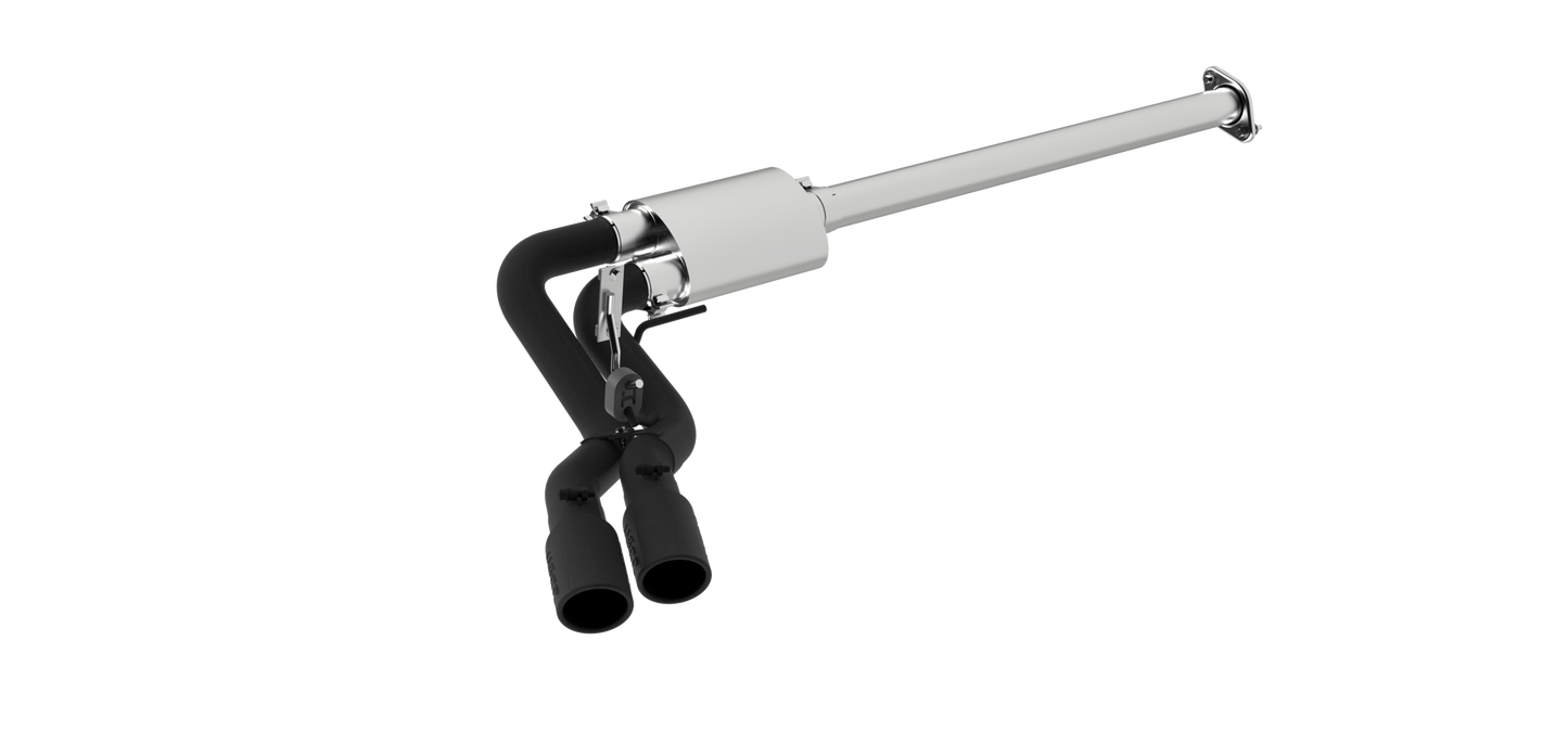 3 Inch Cat Back Exhaust System For 15-20 Ford F-150 Single Side Dual Aluminized Steel MBRP