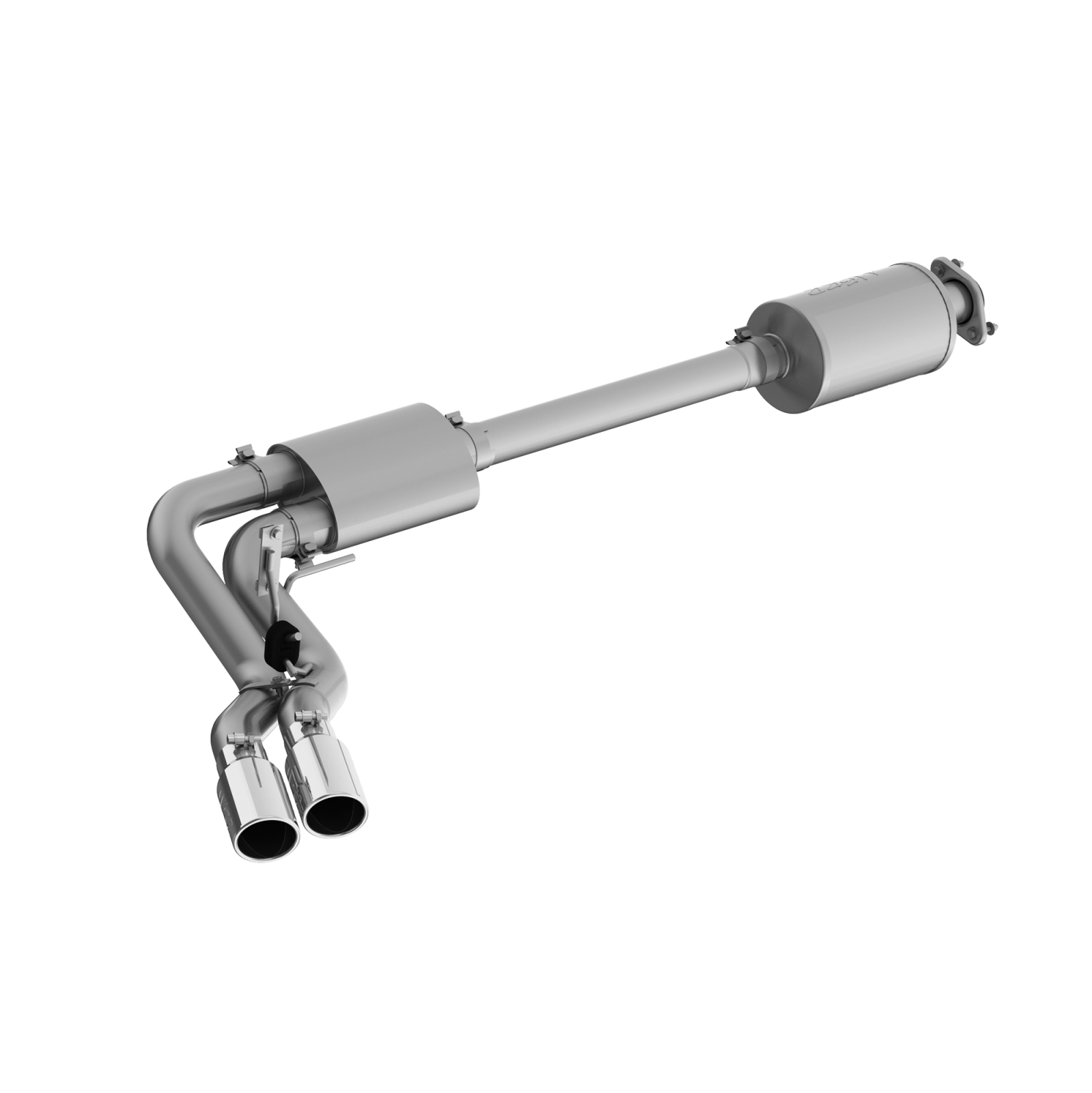 3 Inch Cat Back Exhaust System For 15-20 Ford F-150 Pre Axle Dual Outlet Street Version MBRP
