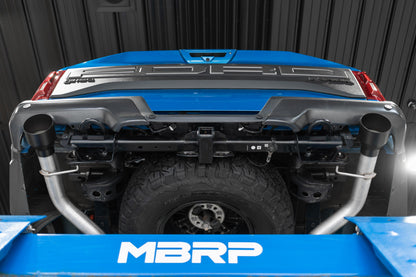 3 Inch Exhaust Resonator Back Dual Rear Exit T409 Stainless Steel For 17-20 Ford F-150 Raptor 3.5L EcoBoost MBRP-10