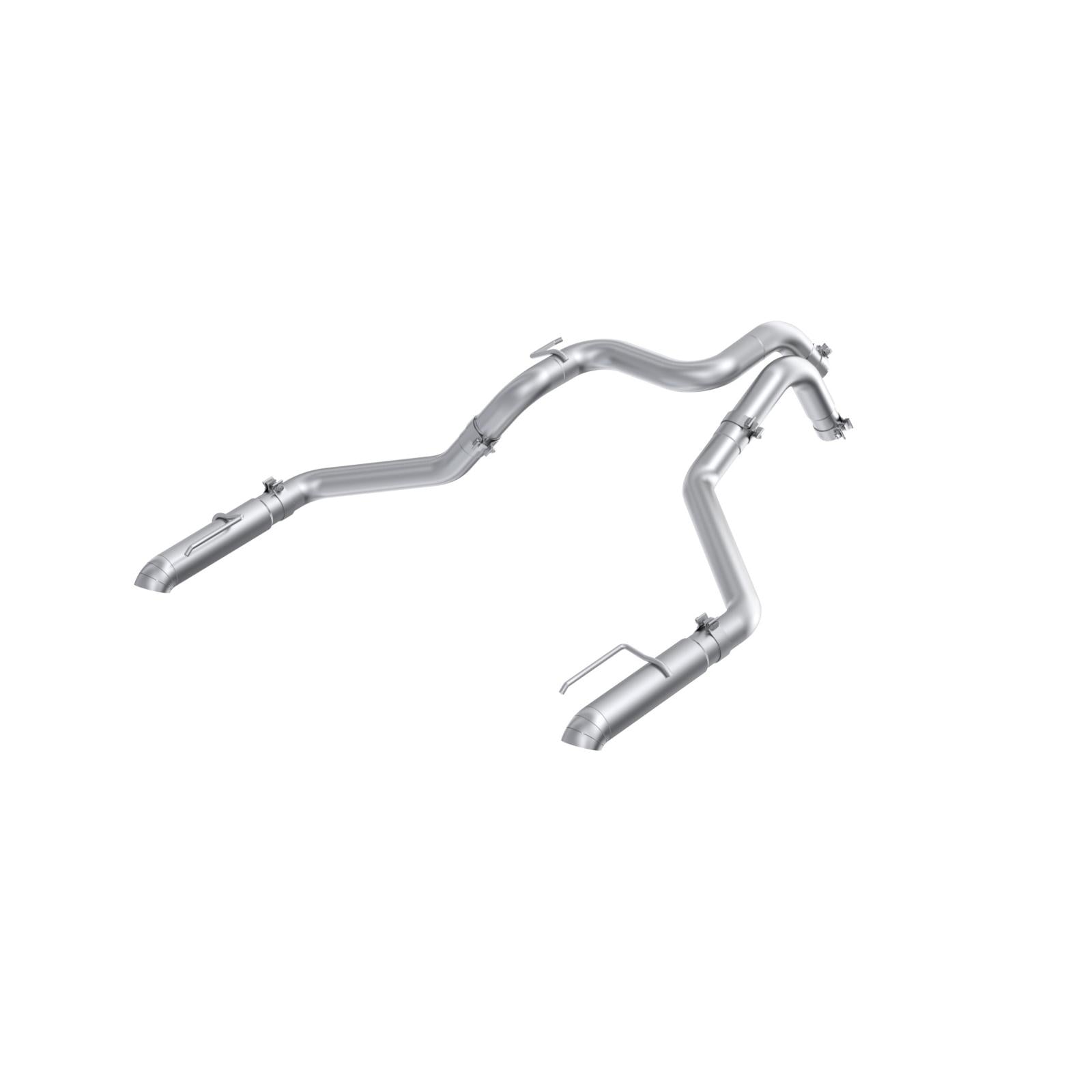 24-Present Ford Ranger Raptor 3.0L EcoBoost, Armor Pro 3-Inch Axle-Back Dual Rear Turn-Down MBRP