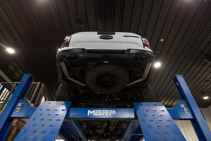 24-Present Ford Ranger Raptor 3.0L EcoBoost, Armor Pro 3-Inch Axle-Back Dual Rear Turn-Down MBRP-1