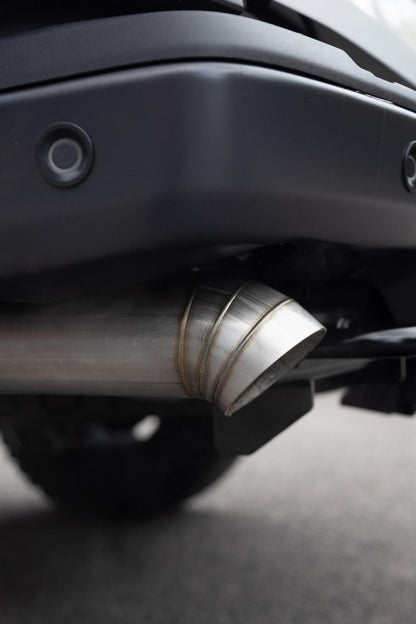 24-Present Ford Ranger Raptor 3.0L EcoBoost, Armor Pro 3-Inch Axle-Back Dual Rear Turn-Down MBRP-10