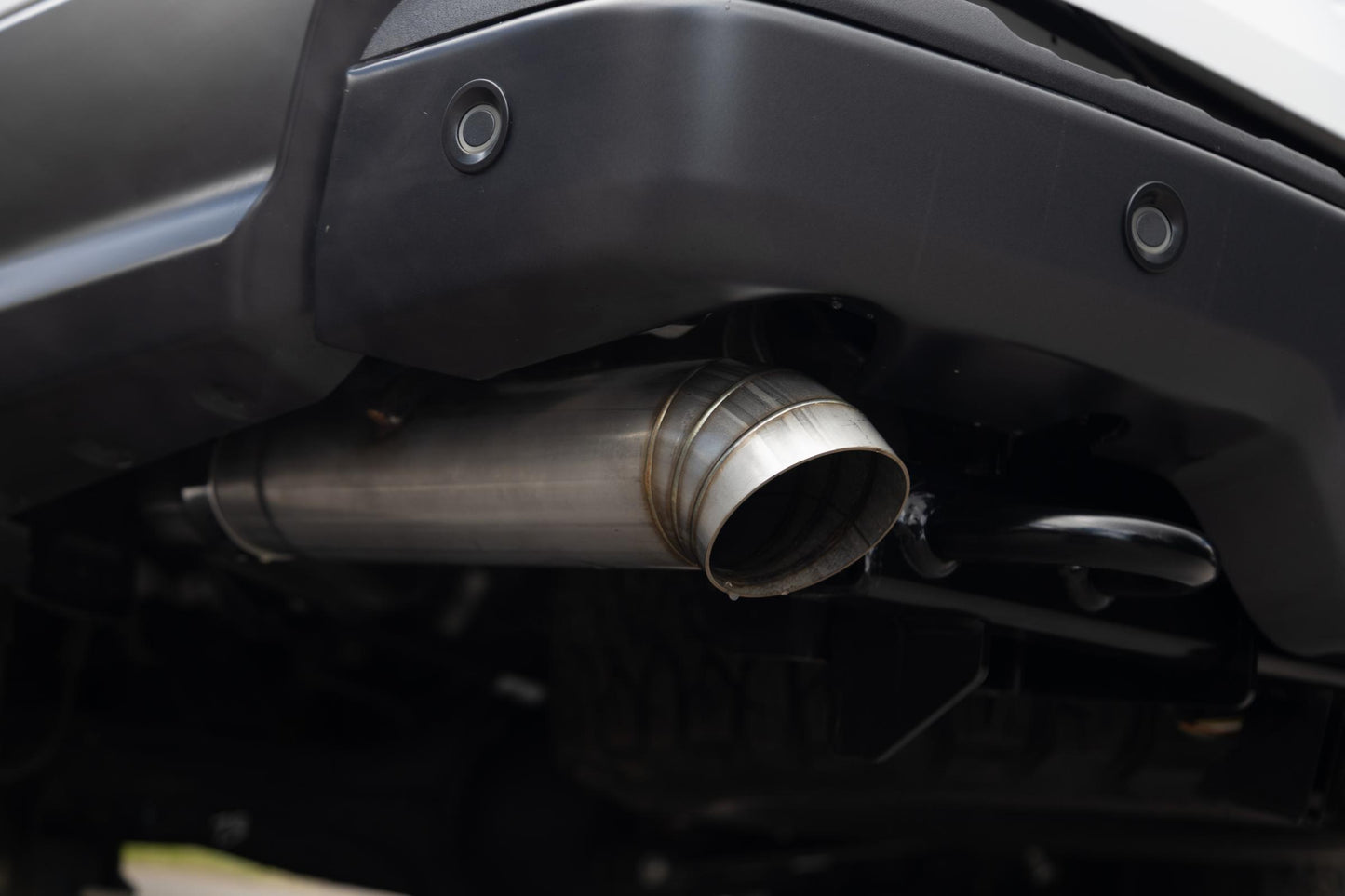 24-Present Ford Ranger Raptor 3.0L EcoBoost, Armor Pro 3-Inch Axle-Back Dual Rear Turn-Down MBRP-4