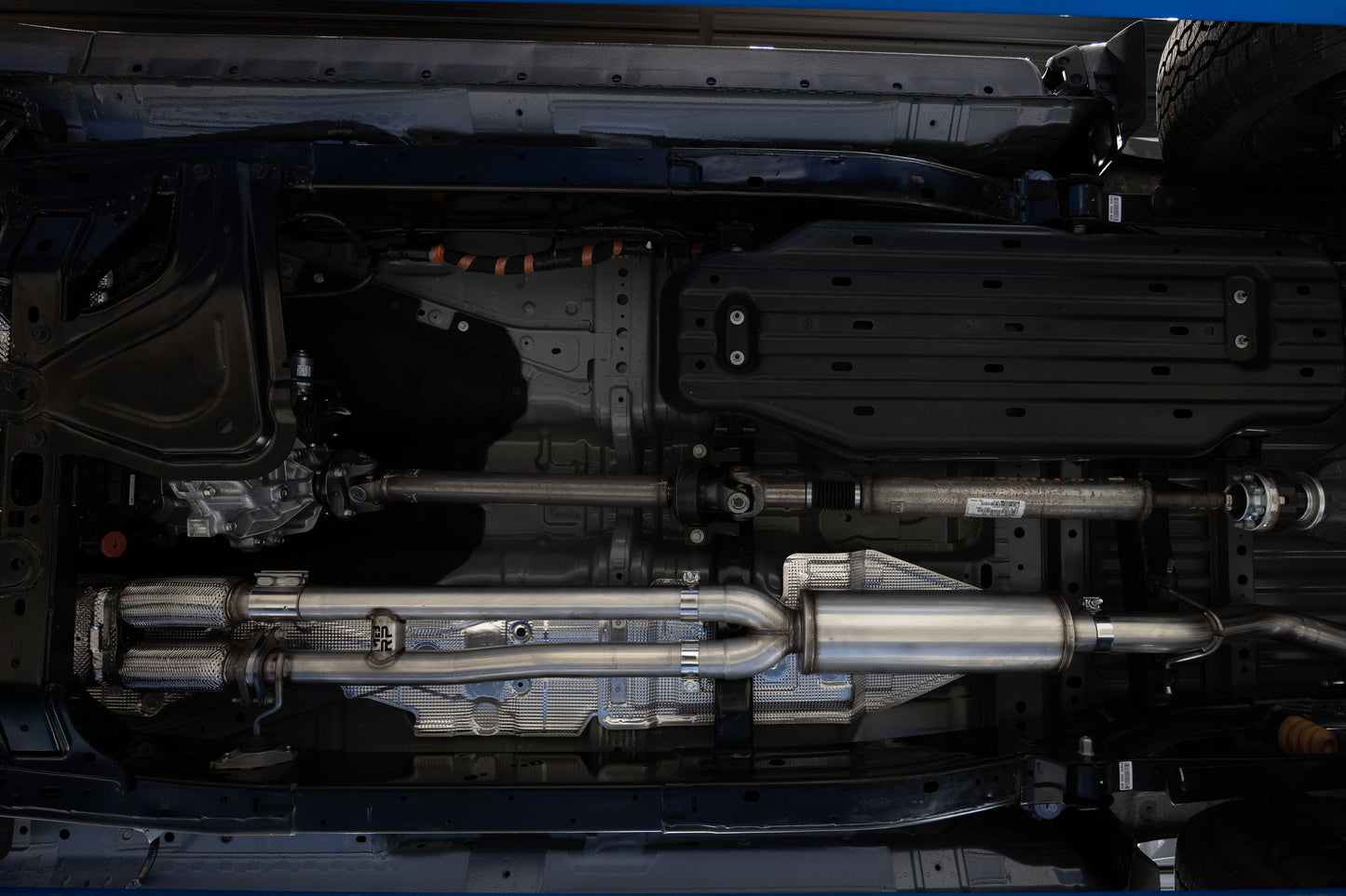 2024-Present Ford Ranger 2.7L, Armor Pro 2.5-Inch Cat-Back 3-Inch Single Side Rear Exit, MBRP-5