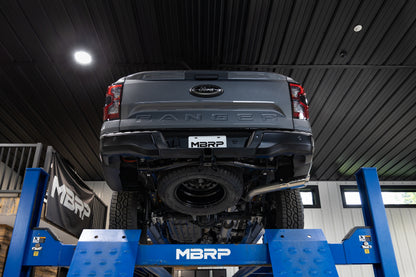 2024-Present Ford Ranger 2.7L, Armor Pro 2.5-Inch Cat-Back 3-Inch Single Side Rear Exit, MBRP-1